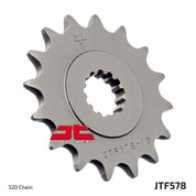 JT Sprockets Front Steel Countershaft Sprocket 15 Tooth 15T 520 Chain For Yamaha SR500 520 1991-2000 JTF578.15