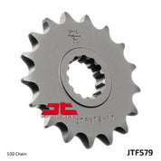 JT Sprockets Front Steel Countershaft Sprocket 17 Tooth 17T 530 Chain For Yamaha FJ1200 S,T,CS,CT 1986-1987 JTF579.17