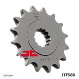 JT Sprockets Front Steel Countershaft Sprocket 16 Tooth 16T 530 Chain For Yamaha YZF R6S 530 2006-2010 JTF580.16