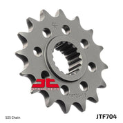 JT Sprockets Front Steel Countershaft Sprocket 15 Tooth 15T 525 Chain JTF704.15