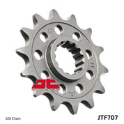 JT Sprockets Front Steel Sprocket 15 Tooth 15T 520 Chain JTF707.15