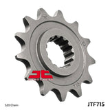 JT Sprockets Front Steel Sprocket 13 Tooth 13T 520 Chain For GAS GAS SM400 FSE 2003-2004 JTF715.13