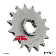 JT Sprockets Front Steel Sprocket 15 Tooth 15T 520 Chain JTF728.15