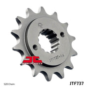 JT Sprockets Front Steel Sprocket 15 Tooth 15T 520 Chain JTF737.15