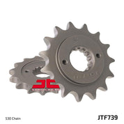 JT Sprockets Front Steel Sprocket 15 Tooth 15T 530 Chain For Cagiva Gran Canyon 900 1999 JTF739.15