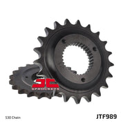 JT Sprockets Front Steel Countershaft Sprocket 21 Tooth 21T 530 Chain JTF989.21