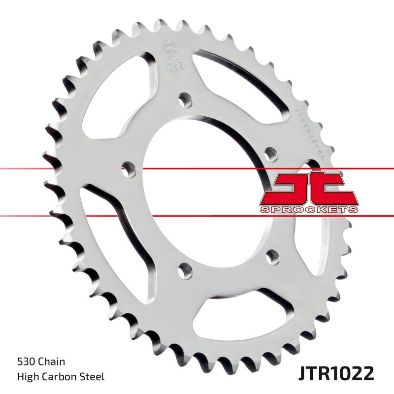 JT Sprockets Rear Steel Sprocket 40 Tooth 40T 530 Chain For Ducati 750 F1 -3 SS 1988 JTR1022.40