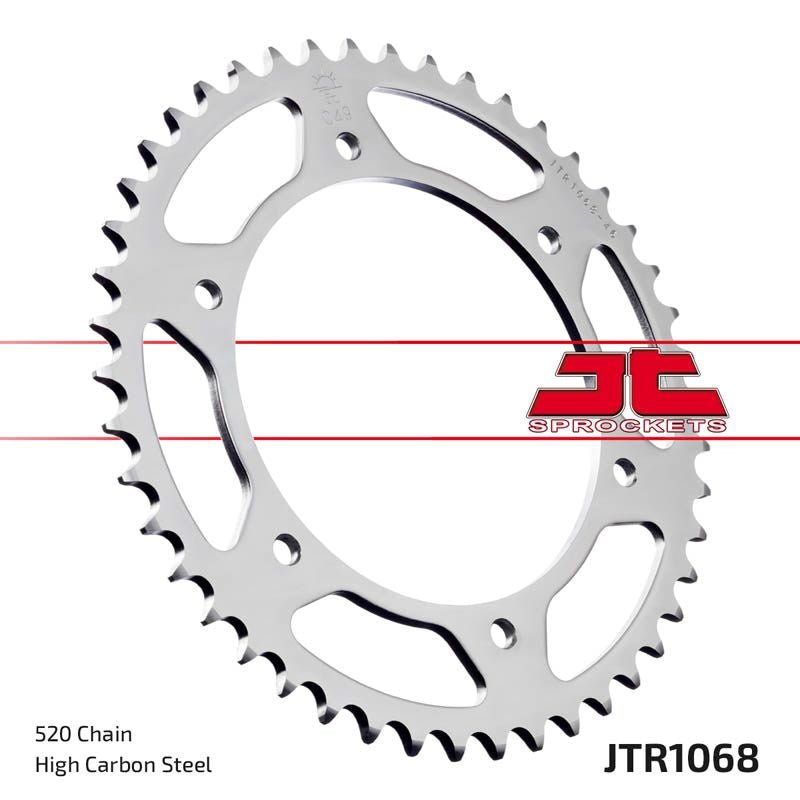 JT Sprockets Rear Steel Sprocket 46 Tooth 46T 520 Chain For Hyosung GT250 i Naked EFI 2011-2015 JTR1068.46