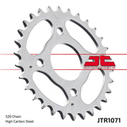 JT Sprockets Rear Steel Sprocket 30 Tooth 30T 520 Chain For KYMCO MXU 150 2002-2015 JTR1071.30