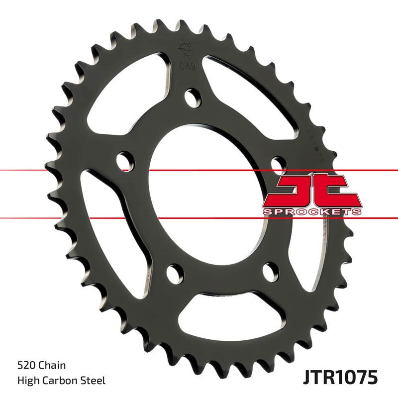 JT Sprockets Rear Steel Sprocket 39 Tooth 39T 520 Chain For KYMCO Venox 250 2004-2009 JTR1075.39
