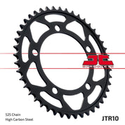 JT Sprockets Front Steel Sprocket 44 Tooth 44T 525 Chain JTR10.44