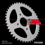 JT Sprockets Rear Steel Sprocket 44 Tooth 44T 520 Chain JTR1208.44