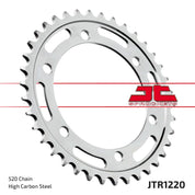 JT Sprockets Rear Steel Sprocket 36 Tooth 36T 520 Chain For Honda CBR300R 2014-2022 JTR1220.36