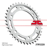 Piñón trasero de acero JT Sprockets de 36 dientes, cadena 520 para Honda CBR300R 2014-2022 JTR1220.36