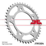 JT Sprockets Rear Steel Sprocket 38 Tooth 38T 525 Chain JTR1304.38