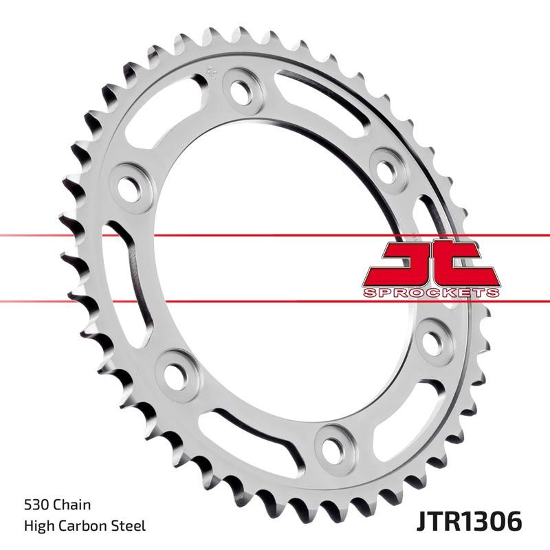 JT Sprockets Rear Steel Sprocket 42 Tooth 42T 530 Chain For Honda CBR1000RR-R Fireblade SP CBR10SPM SA 2014-16 JTR1306.42