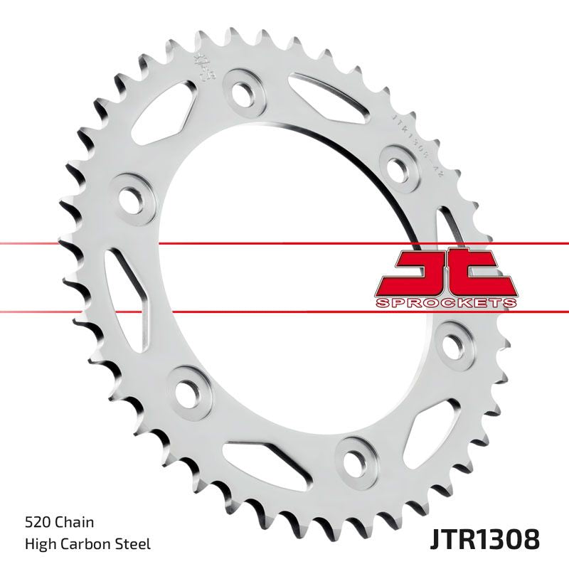 JT Sprockets Rear Steel Sprocket 42 Tooth 42T 520 Chain For Honda CBR1000RR-R Fireblade SP CBR10SPM 6,7 2006-2007 JTR1308.42