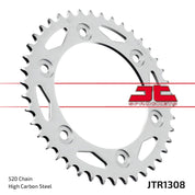 JT Sprockets Rear Steel Sprocket 42 Tooth 42T 520 Chain For Honda CBR600RR 2007-21 JTR1308.42