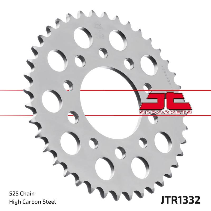 JT Sprockets Rear Steel Sprocket 36 Tooth 36T 525 Chain For Honda Rebel 450 CMX450C 1986-1987 JTR1332.36