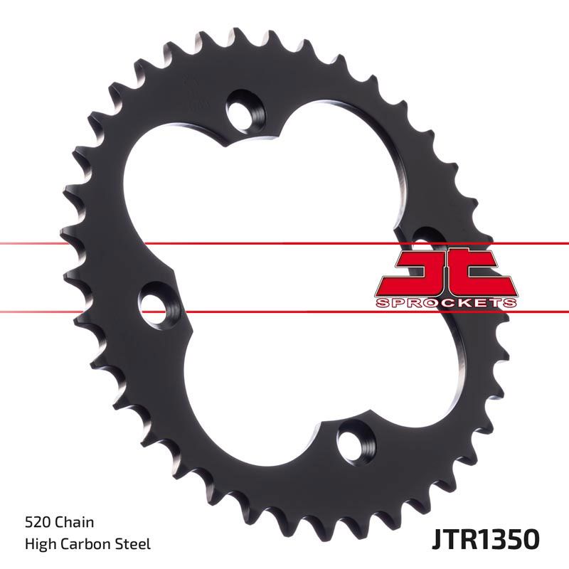 JT Sprockets Rear Steel Sprocket 39 Tooth 39T 520 Chain For Honda TRX400X 2x4 2009-2014 JTR1350.39