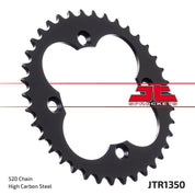 JT Sprockets Rear Steel Sprocket 38 Tooth 38T 520 Chain For Honda TRX450R 2004-2014 JTR1350.38