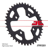 JT Sprockets Rear Steel Sprocket 40 Tooth 40T 520 Chain JTR1351.40