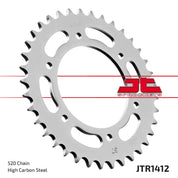 JT Sprockets Rear Steel Sprocket 37 Tooth 37T 520 Chain JTR1412.37