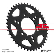 JT Sprockets Rear Steel Sprocket 34 Tooth 34T 520 Chain For Polaris Sport 400L 1994-1999 JTR1478.34