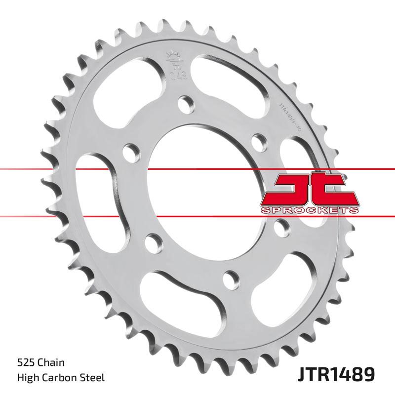 JT Sprockets Rear Steel Sprocket 39 Tooth 39T 525 Chain For Kawasaki Ninja ZX10R ZX1000 2011-15 JTR1489.39