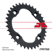 JT Sprockets Rear Steel Sprocket 36 Tooth 36T 520 Chain JTR1760.36