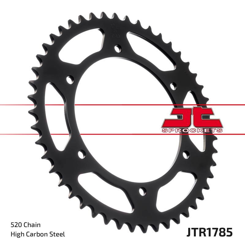 JT Sprockets Rear Steel Sprocket 48 Tooth 48T 520 Chain For Suzuki PE175 Z,D,E 1982-1984 JTR1785.48