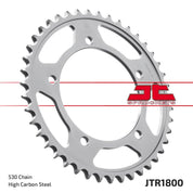 JT Sprockets Rear Steel Sprocket 42 Tooth 42T 530 Chain JTR1800.42