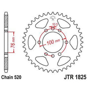 JT Sprockets Rear Steel Sprocket 42 Tooth 42T 520 Chain For Suzuki GSXR1100 WR 1993-1994 JTR1825.42
