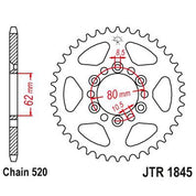 JT Sprockets Rear Steel Sprocket 37 Tooth 37T 520 Chain JTR1845.37
