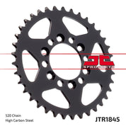 JT Sprockets Rear Steel Sprocket 37 Tooth 37T 520 Chain JTR1845.37