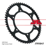 JT Sprockets Rear Steel Sprocket 51 Tooth 51T 428 Chain JTR1847.51