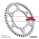 Piñón trasero de acero JT Sprockets, 43 dientes, cadena 525 para Suzuki GSXS750Z ABS M1-M3 2021-2023 JTR1876.43