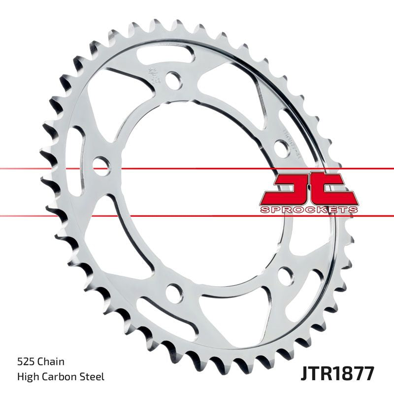 JT Sprockets Rear Steel Sprocket 41 Tooth 41T 525 Chain For Yamaha YZF R1 World GP 60th Anniversary Edition 2022 JTR1877.41
