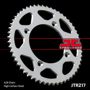 JT Sprockets Rear Steel Sprocket 50 Tooth 50T 428 Chain JTR217.50