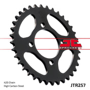 JT Sprockets Rear Steel Sprocket 34 Tooth 34T 420 Chain JTR257.34