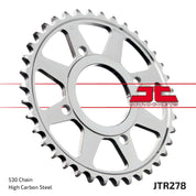 JT Sprockets Front Steel Sprocket 37 Tooth 37T 530 Chain For Honda CJ250 T 1976-1979 JTR278.37