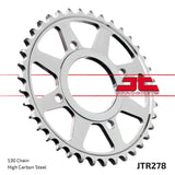 JT Sprockets Front Steel Sprocket 37 Tooth 37T 530 Chain For Honda CJ250 T 1976-1979 JTR278.37