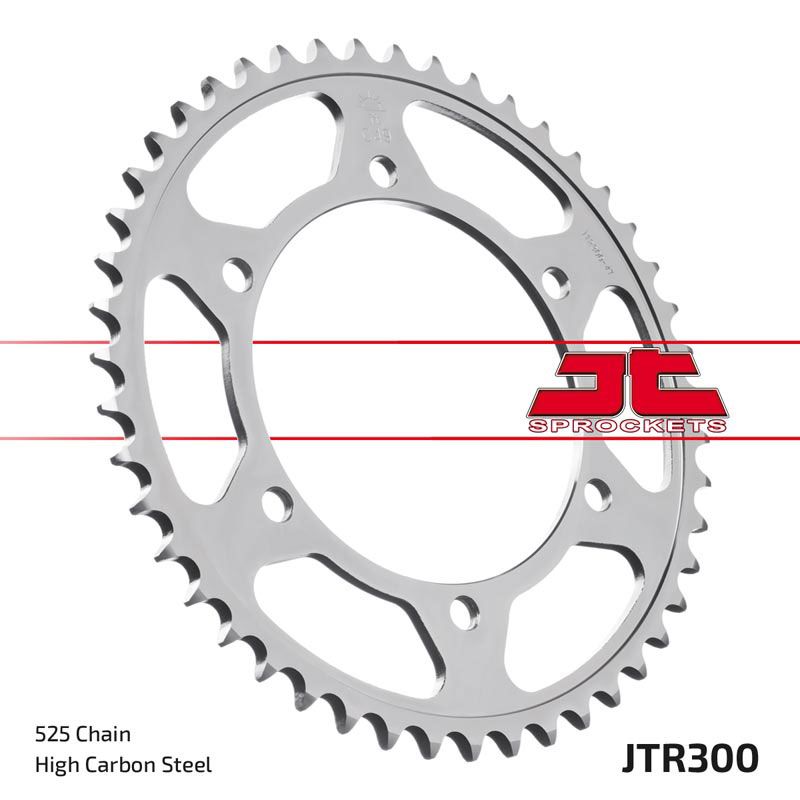 JT Sprockets Rear Steel Sprocket 46 Tooth 46T 525 Chain For Yamaha FZ8 S/SA Fazer 8 2010-2015 JTR300.46