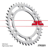 JT Sprockets Rear Steel Sprocket 40 Tooth 40T 520 Chain For Honda CRF250L Rally ABS 2020 JTR301.40