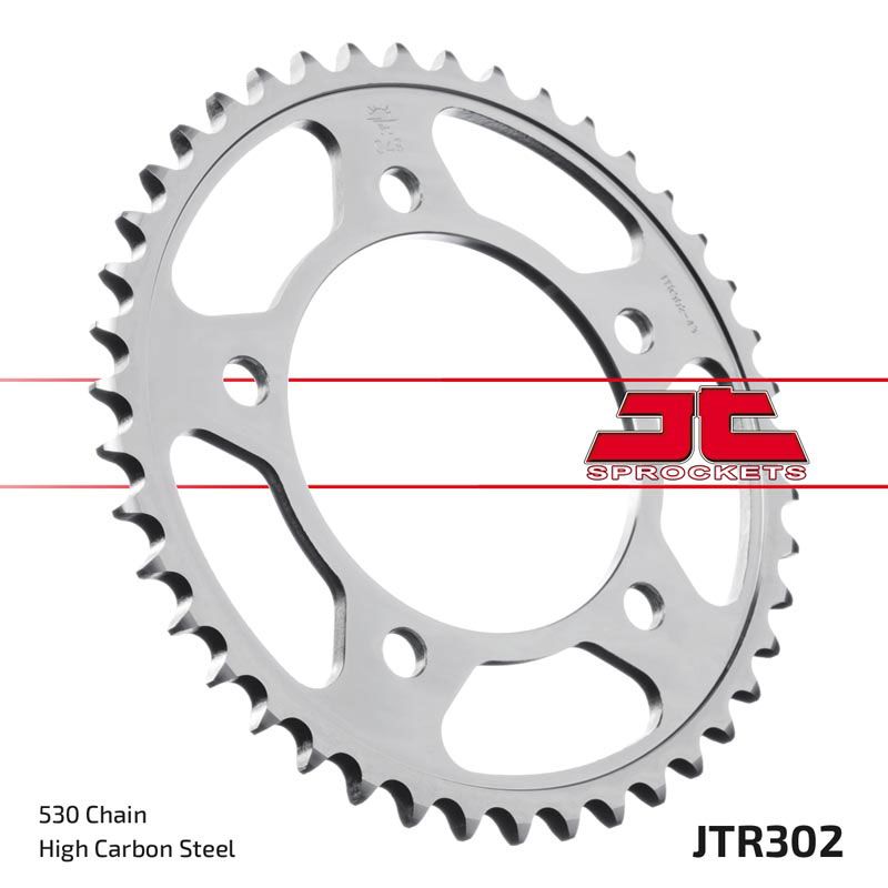 JT Sprockets Rear Steel Sprocket 39 Tooth 39T 530 Chain For Honda CB1300 SB 2005-2013 JTR302.39