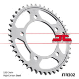 JT Sprockets Rear Steel Sprocket 39 Tooth 39T 530 Chain For Honda CB1300 S/SA-A,B,C,D 2010-2013 JTR302.39