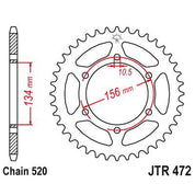 JT Sprockets Rear Steel Sprocket 41 Tooth 41T 520 Chain JTR472.41