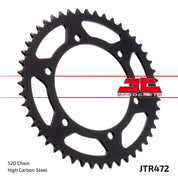 JT Sprockets Rear Steel Sprocket 40 Tooth 40T 520 Chain JTR472.40