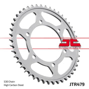 JT Sprockets Rear Steel Sprocket 45 Tooth 45T 530 Chain For Yamaha FZ1 Fazer ABS 2015 JTR479.45
