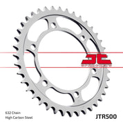 JT Sprockets Rear Steel Sprocket 41 Tooth 41T 632 Chain JTR500.41